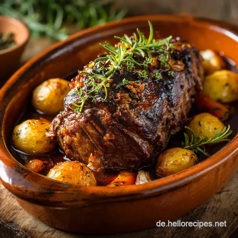 Lammkeule Aus Dem Backofen Die Perfekte Zarte Lammkeule Mit Rosmarin presentation