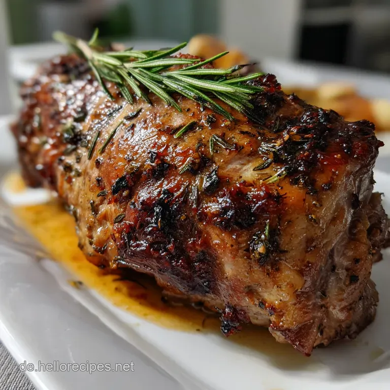 Lammkeule Aus Dem Backofen: Einfaches Familienrezept presentation