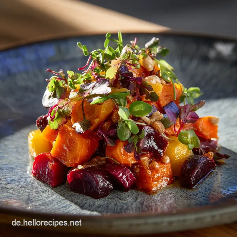 Lauwarmes M&ouml;hrengem&uuml;se Und Glasierte M&ouml;hren: Das Zarte Duo presentation