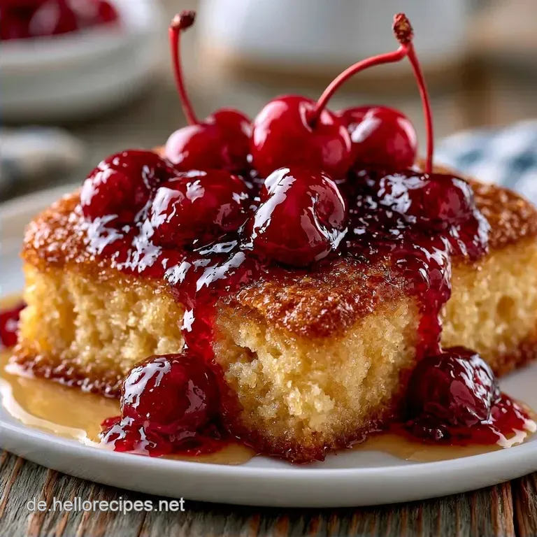 Gesunder Kirschenkuchen vom Blech: Mit Mandeln