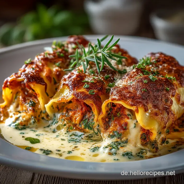 Low Carb Auberginen Cannelloni Cremiger Genuss ohne Reue