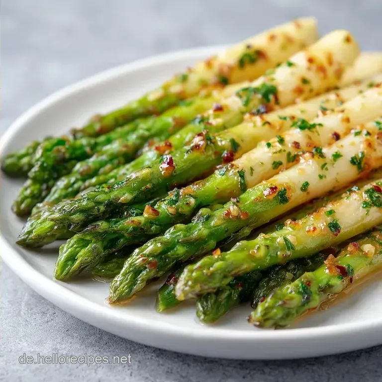 Luftfritteusen-Spargel: Knackig und Goldbraun