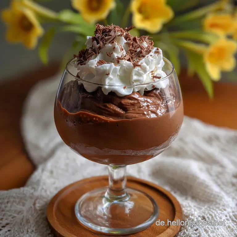 Luftige Schokomousse Im Glas Rezept Schokomousse I: Samtig Leicht presentation