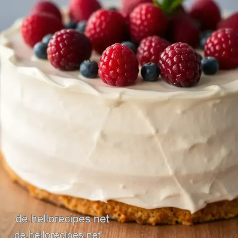 Luftige Vanillecreme-Torte – Ein Genuss aus der Pâtisserie presentation