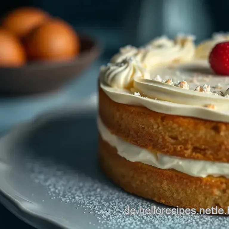 Luftige Vanillecreme-Torte – Ein Fest für die Sinne!