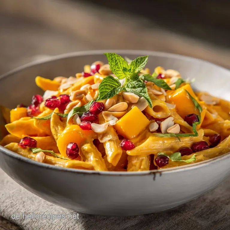 Die Mangoerdnusspasta Turbofeierabendgl&uuml;ck in 25 Minuten presentation