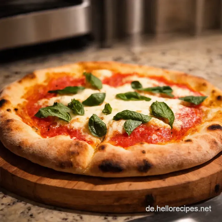 Margheritapizza Auf Fladenbrot Blitzschnell K&ouml;stlich presentation