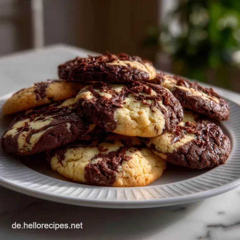 Schokovanillepltzchen Marmorpltzchen Selbstgemacht Der: Perfekt presentation