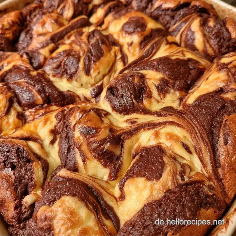 Saftiger Marmorkuchen vom Blech
