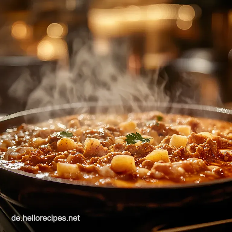 Marokkanische LammTajine aus dem Slow Cooker Zart Aromatisch