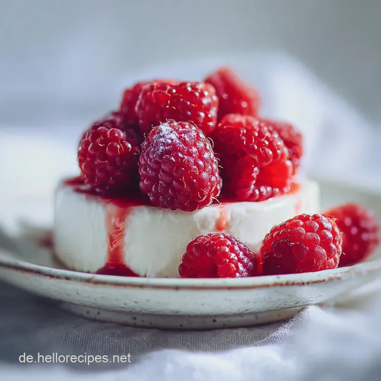 Elegant mascarpone dessert. Delicate layers hint at creamy indulgence. Garnished with cocoa powder, fresh berries. Clean, ...