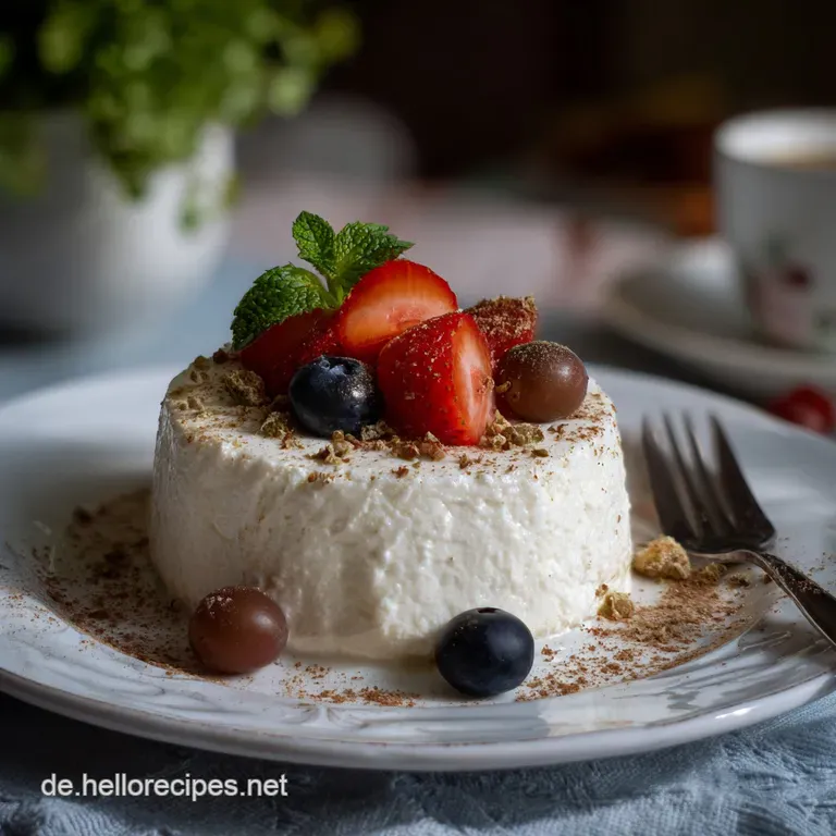 Schnelles Mascarpone Quark Creme Dessert