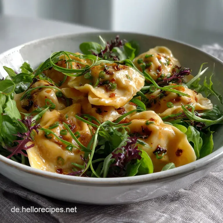 Maultaschensalat: Schnell lecker preiswert zubereitet