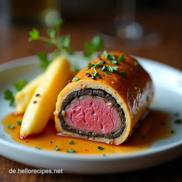 Mein bestes Mini Beef Wellington Finger Food elegant einfach