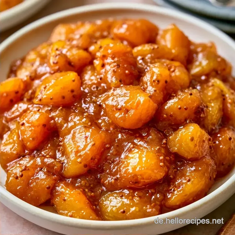 Mirabellen-Chutney mit Apfelessig