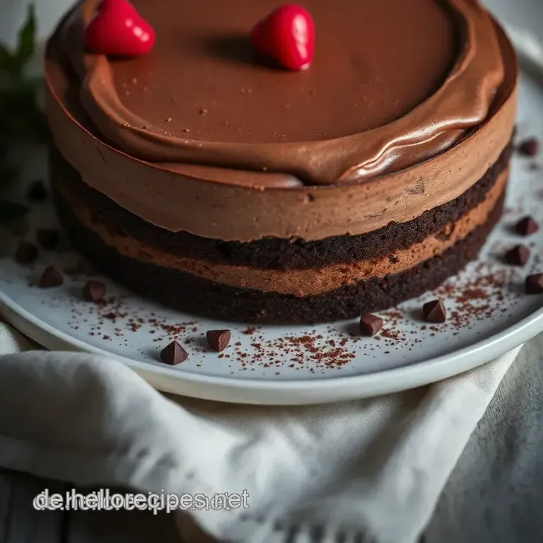 Mousse au Chocolat Torte: Ein Schokoladentraum! presentation