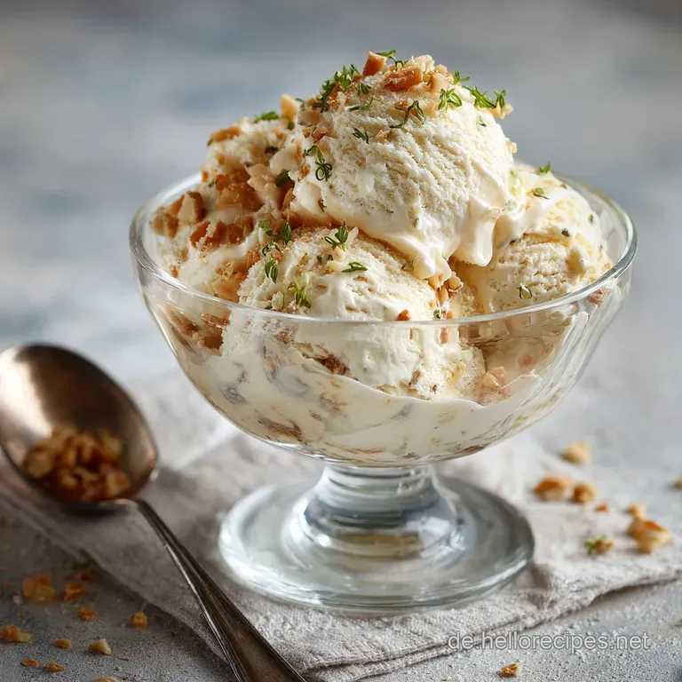 Eis Ohne Eismaschine: Blitzrezept F&uuml;r Samtig-Cremiges Karamell-Traum-Eis presentation