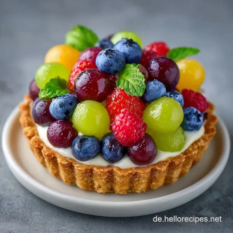 Obstkuchen mit M&uuml;rbeteig: Knuspriger Boden