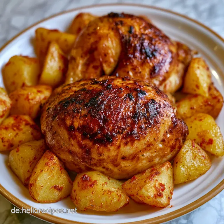 Ofengem&uuml;se mit H&auml;hnchen vom Blech: Saftig & Bunt