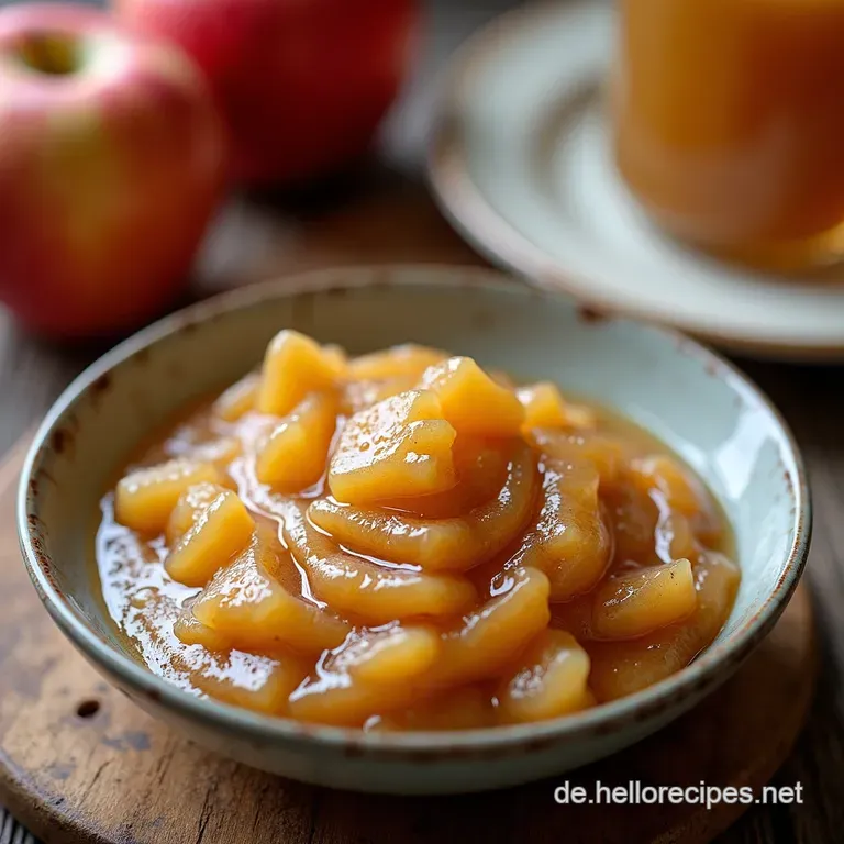 Omas Apfelmus selber machen OldFashioned Apple Butter Rezept
