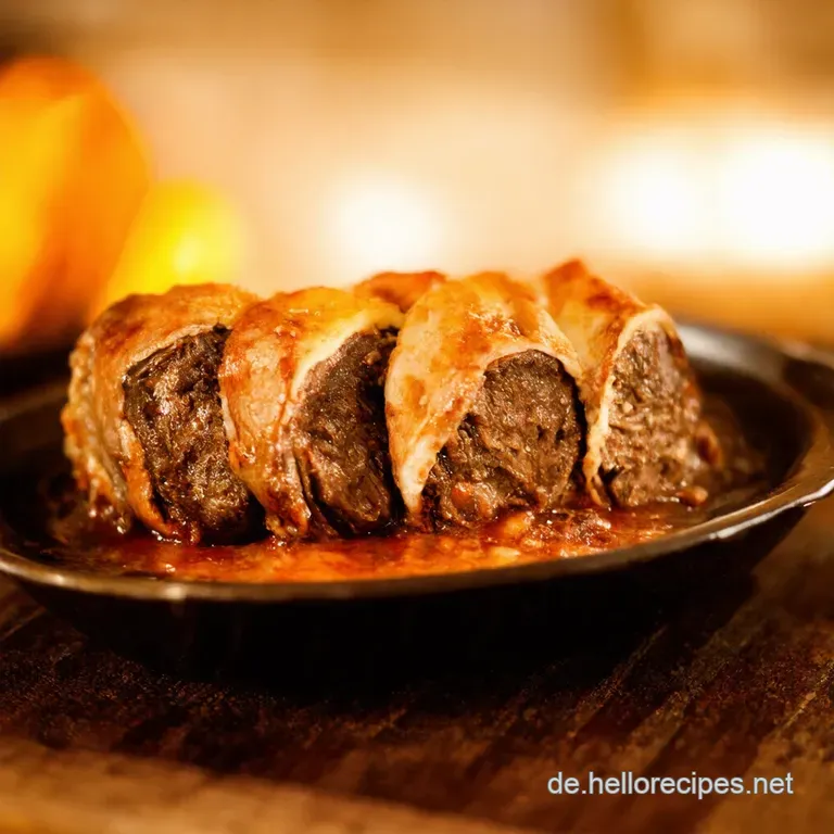 Omas Beste Rinderrouladen presentation