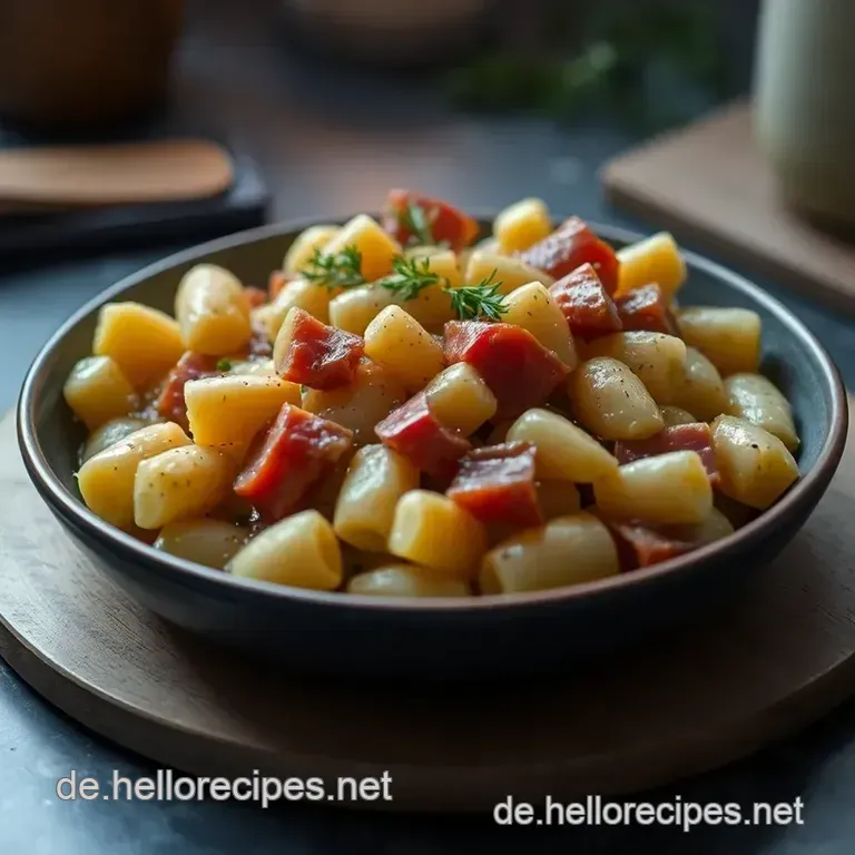 Omas Beste Speck-Bohnen presentation