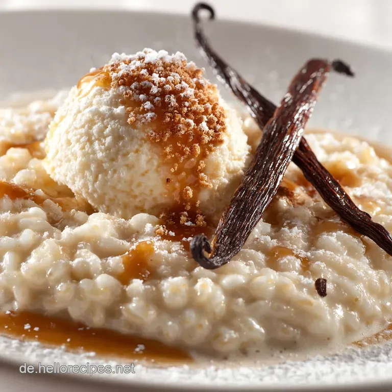 Milchreis Klassiker: Omas Bestes Cremiges Rezept Mit Vanille presentation