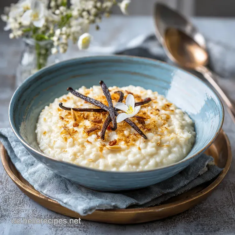 Milchreis Klassiker: Omas bestes cremiges Rezept mit Vanille