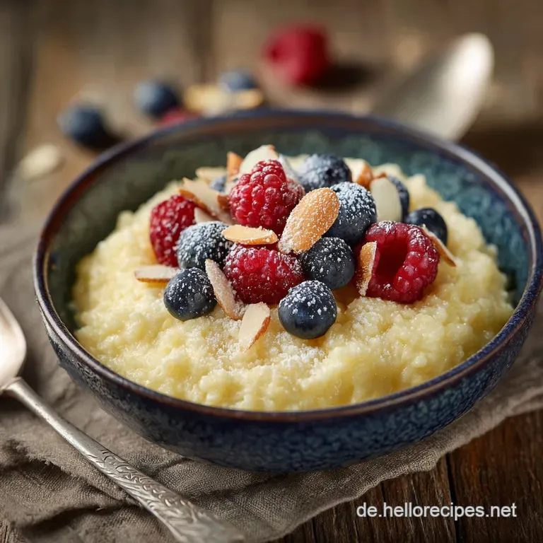 Reispudding Omas Geheimnis für himmlische Cremigkeit