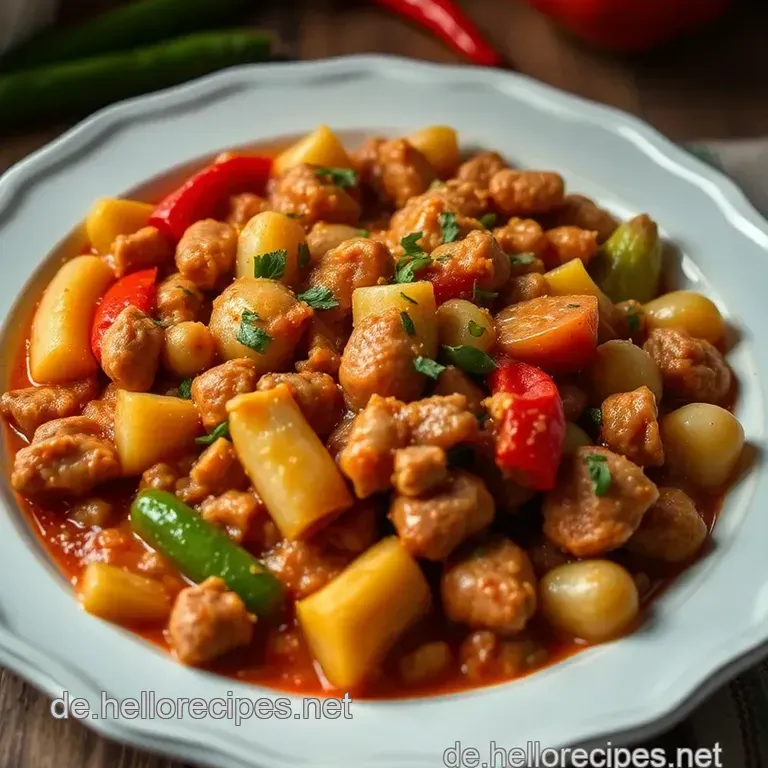 Omas Herzhafter Schaschliktopf presentation