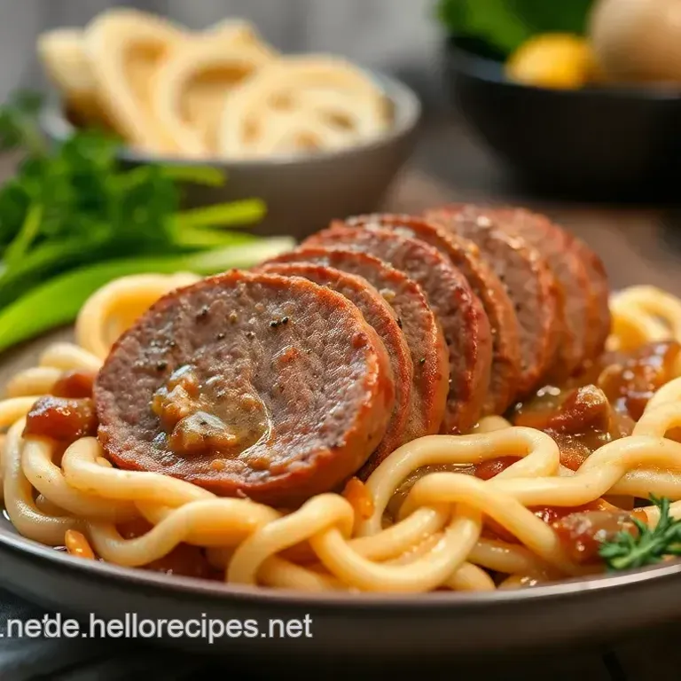 Omas Schweinerollbraten: Herzhaft & Einfach! RezeptOmas Schweinero