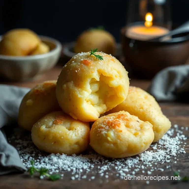 Omas Kartoffelknödel – Wolkig-leichte Kartoffelknödel