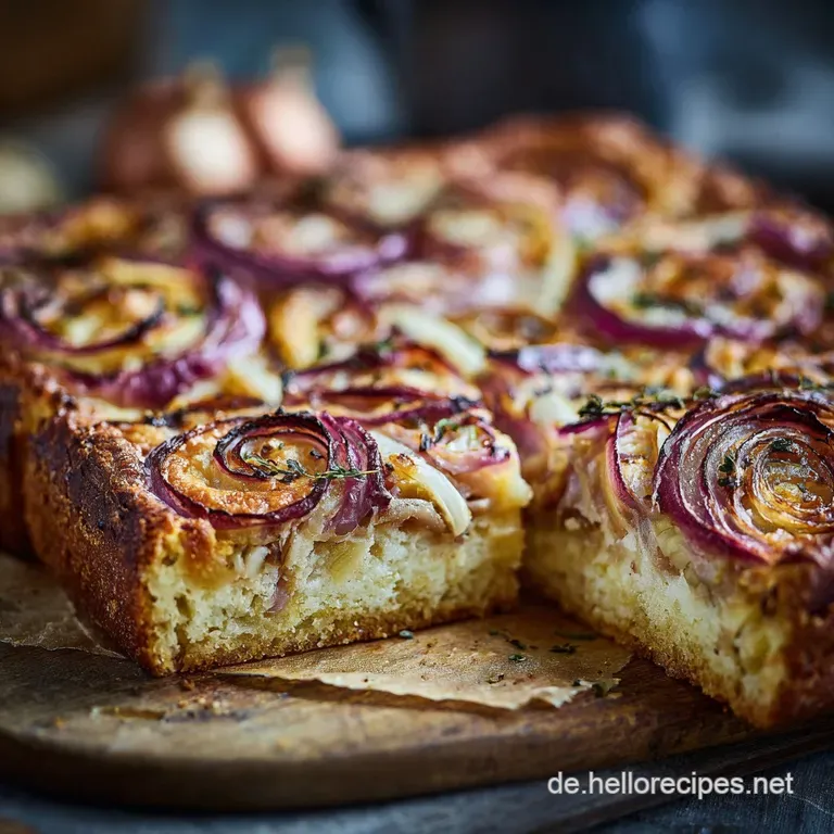 Omas Klassischer Zwiebelkuchen Der Herzhafte Klassiker Zur Federwei&szlig;erzeit presentation