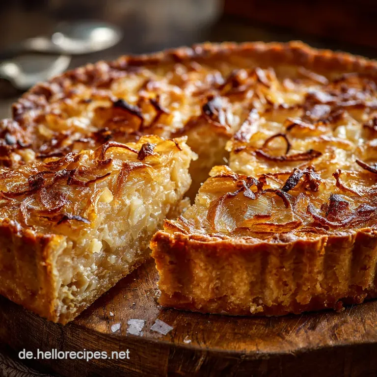 Omas klassischer Zwiebelkuchen Der herzhafte Klassiker zur Federwei&szlig;erZeit