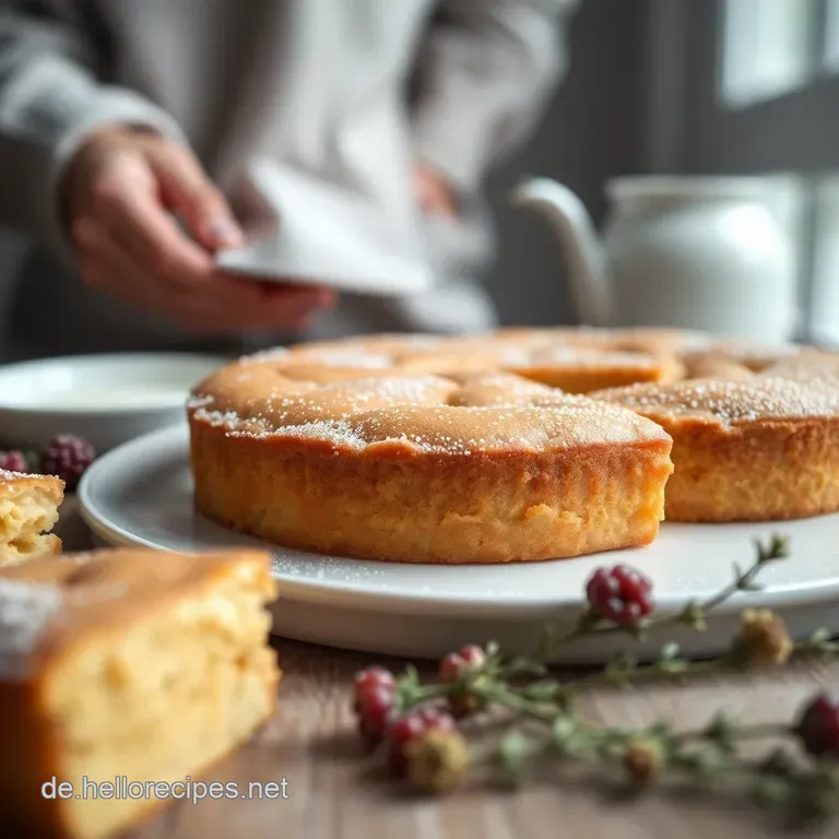 Omas Saftiger Mohnkuchen presentation