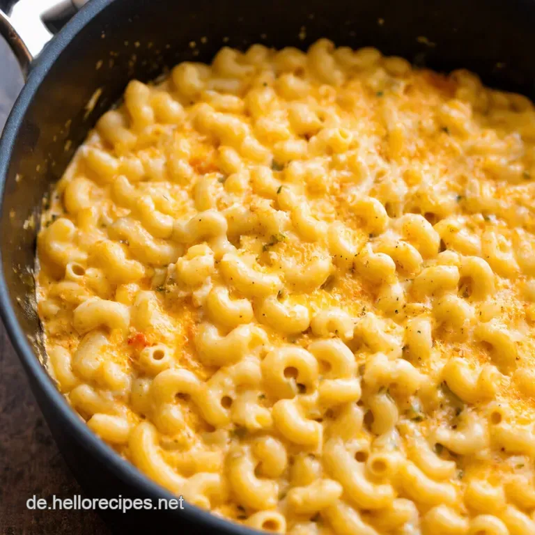 Onepot Gem&uuml;se Mac Cheese Schneller Genuss presentation