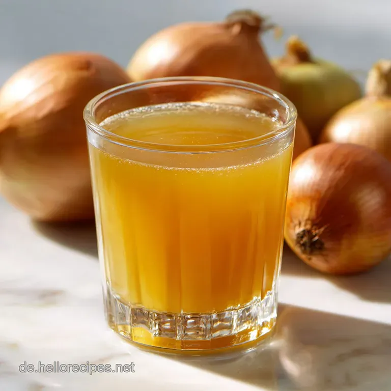 Onion Honey Syrup: Hausgemachter Hustensaft