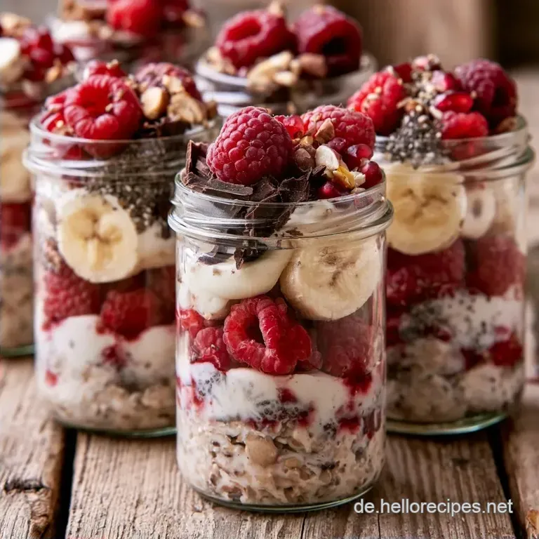 10 Cremige Overnight Oats Rezepte f&uuml;r Meal Prep
