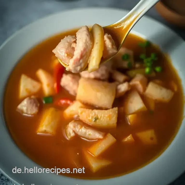 Pekingsuppe wie vom Lieblings-Chinesen presentation