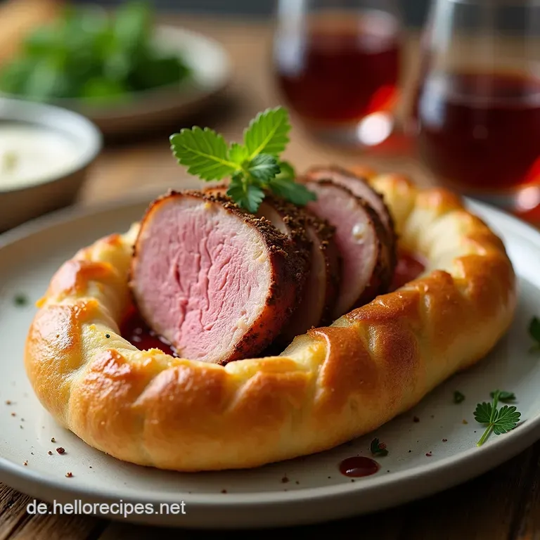 Saftige Entenbrust mit knuspriger Haut und RotweinKirschSoße