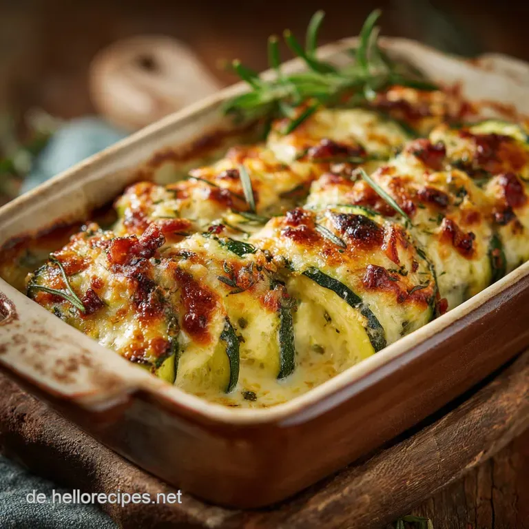 Zucchini Auflauf Mit K&auml;se Das Beste Cremige Rezept F&uuml;r Jedermann presentation