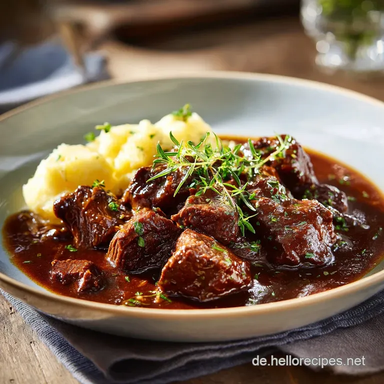 Rindergulasch: Das perfekte Schmorgericht Zart wie Butter