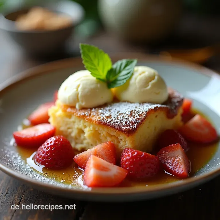 PfirsichCobblerZimtschnecken Ein Sommernachtstraum
