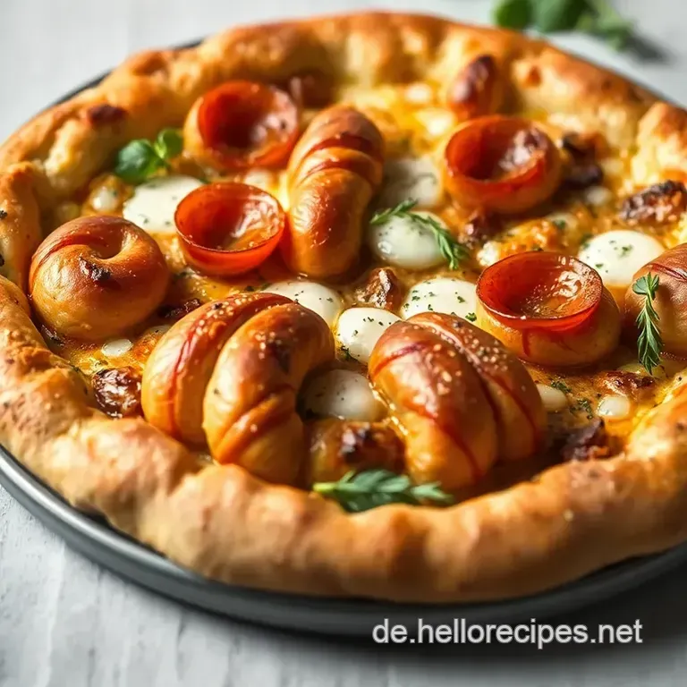 Pizzaschnecken Deluxe: Herzhaft-Fluffiger Genuss presentation
