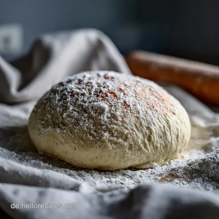 Pizzateig mit Hefe: Au&szlig;en splitternd kross