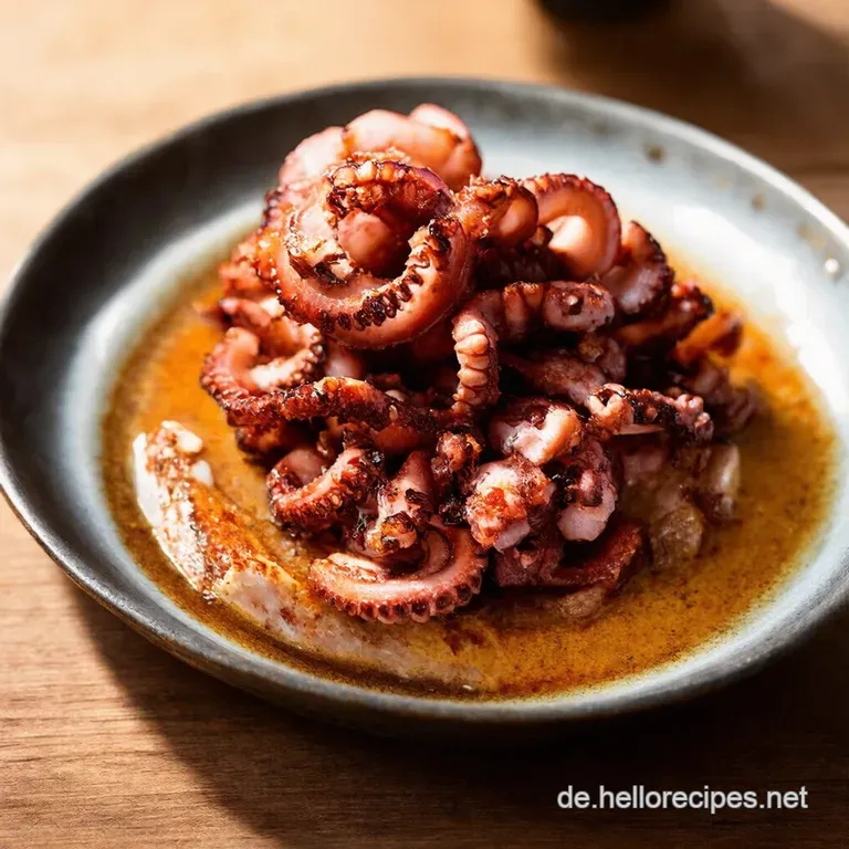 Pulpo vom Grill mit ZitronenKnoblauchMarinade