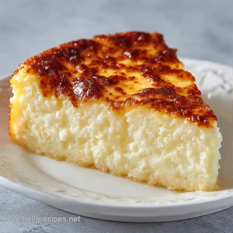 Ein St&uuml;ck cremiger wei&szlig;er Kuchen auf einem grauen Steinteller, garniert mit frischen roten Beeren und Minzbl&auml;ttern.