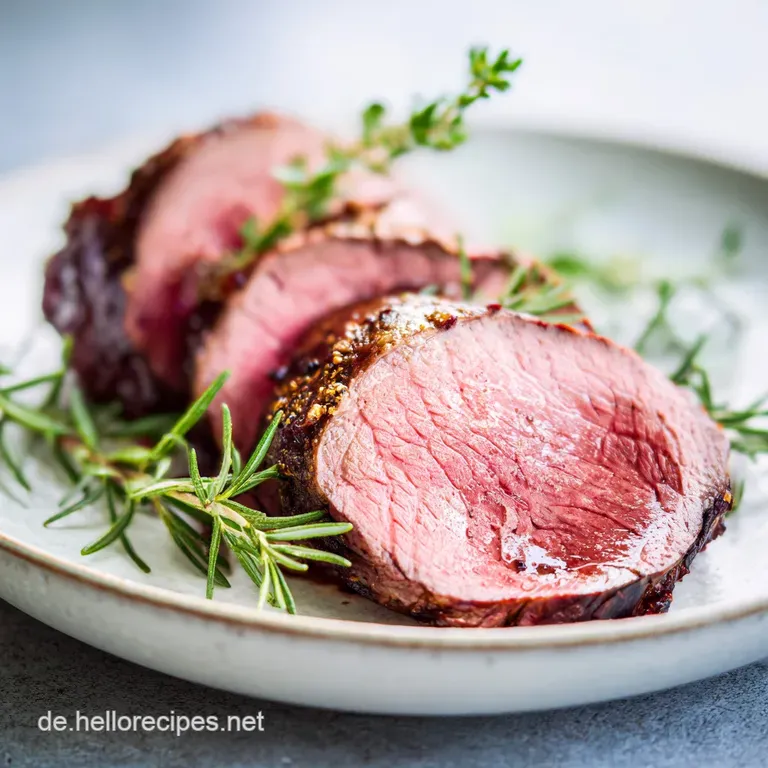 Rehr&uuml;cken Rezept: Zart und Saftig aus dem Ofen