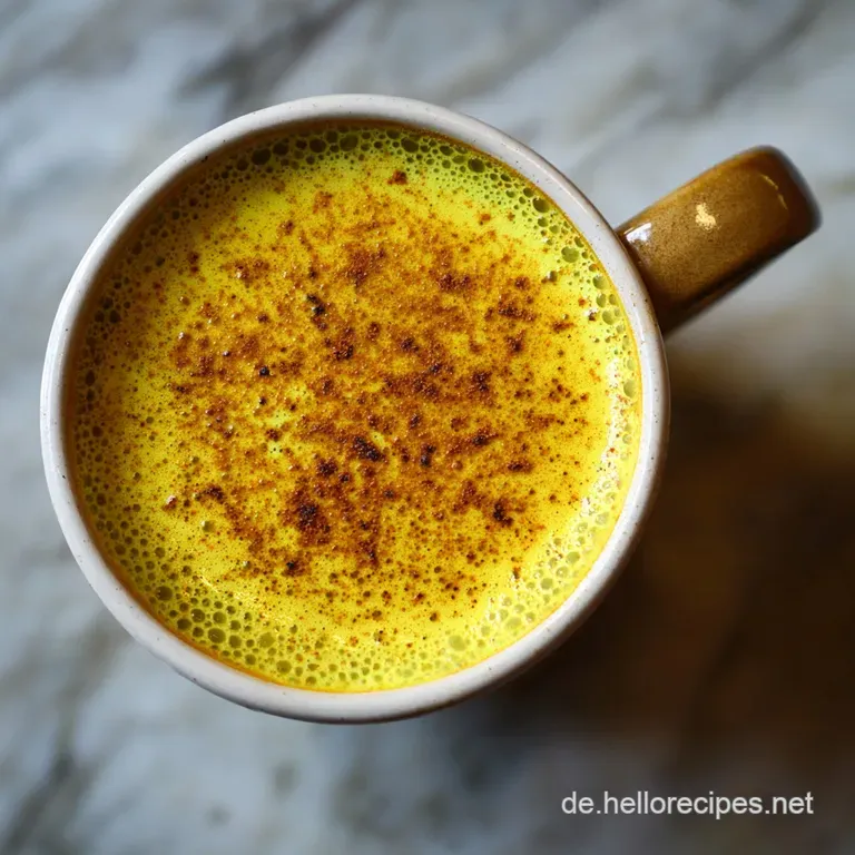Rezept Goldene Milch: Vegan und Cremig