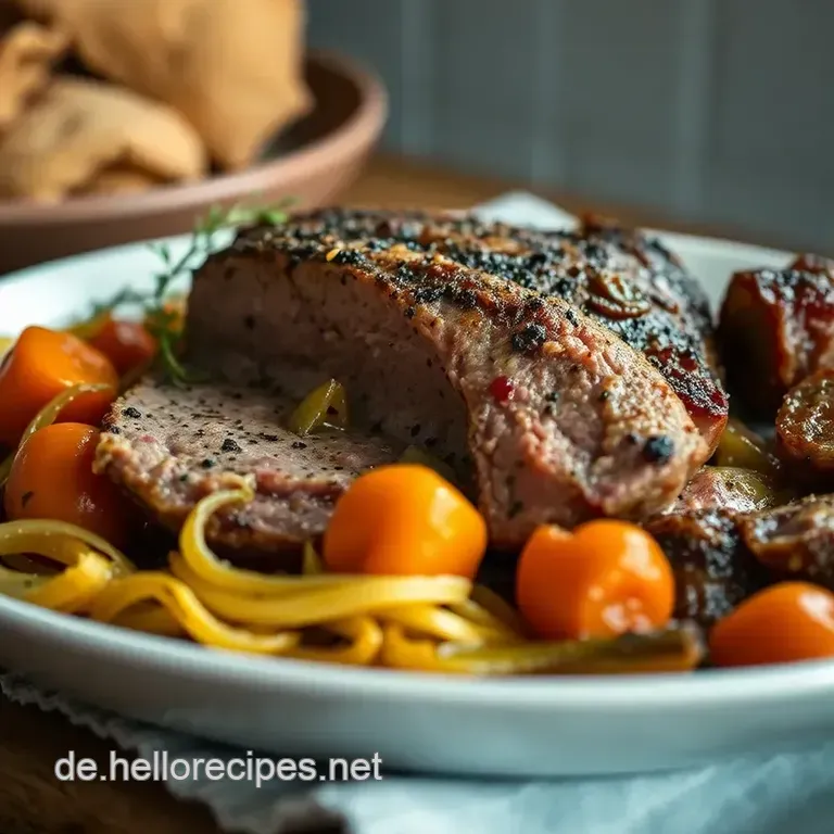 Rinderbraten nach Omas Art – Saftig und Zart presentation